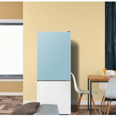 하이얼 아쿠아 글램글라스 스마트 콤비 냉장고 HRP176MDMW 172L 블루