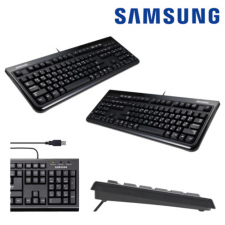 삼성정품 키보드 SPA-JKA1BUB 블랙 무소음 저소음 유선 사무용 키감좋은