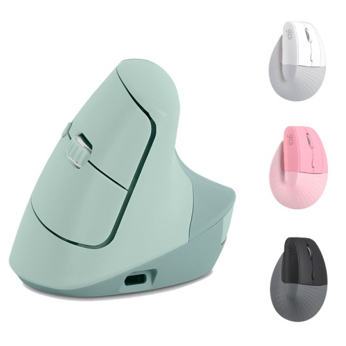 지클릭커 버티컬 도톰쉬폰 무소음 인체공학 블루투스 무선 마우스 OP50