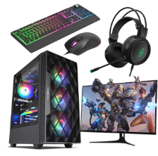 피씨오브플레이어 컴퓨터 게이밍 조립컴퓨터 올인원 풀세트 모니터포함 고사양PC 오버워치 피파