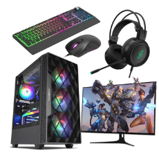 피씨오브플레이어 컴퓨터 게이밍 조립컴퓨터 올인원 풀세트 모니터포함 고사양PC 오버워치 피파