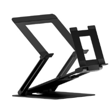 프레임바이 DW 스탠드 프로 실버 듀얼 노트북 태블릿 거치대 알루미늄 스탠드