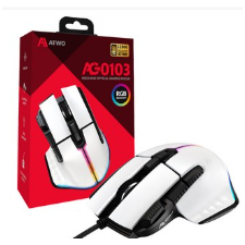 에이투 고감도 LED 유선 USB 게이밍 마우스 AG0103