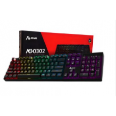 에이투 게이밍 LED 기계식 유선 일반형 키보드 USB 리니어