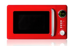 쿠잉전자 스타일리쉬 전자레인지 버튼 앤 다이얼식 20L