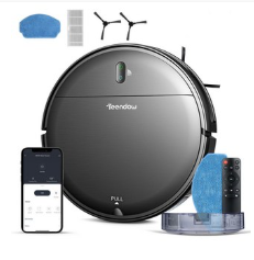 틴도우 물걸레 로봇청소기+물걸레 패드*1+필터*1+사이드 브러시*2+1년보증