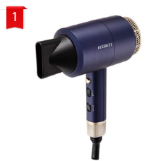 에이든 무광메탈 전문가용 헤어 드라이기 WA-1800HD 1800W