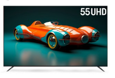 프리토스 55인치 TV 4K UHD LED TV 베젤리스