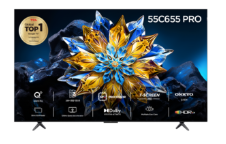 TCL 4K QLED PRO 로컬디밍 스마트TV