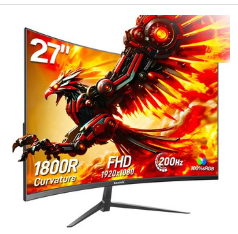 34인치 울트라와이드 커브드 게이밍 모니터 165Hz UWQHD 4k 27인치 모니터 200Hz FHD 커브드 컴퓨터 화면 Gawfolk 할인중