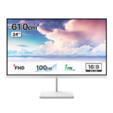 주연테크 FHD 100Hz 화이트 모니터