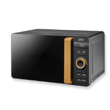 플랜잇 전자레인지 샤인 다이얼식 블랙 20L