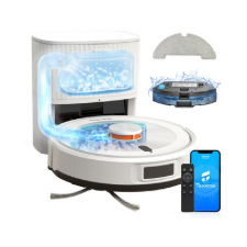 틴도우 고성능 LDS센서 물걸레 먼지비움 로봇청소기 전용앱연동 매핑기능+제한 구역 설정