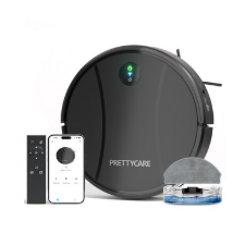 프리티케어 스마트 물걸레 로봇청소기 블랙