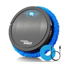 가정용 로봇 대걸레 무선 자동 스마트 경로 계획 초슬림 조용함 충돌 방지 원목타일작은 공간용블랙