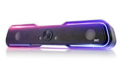 브리츠 레인보우 LED 게이밍 사운드바 스피커