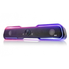 브리츠 레인보우 LED 게이밍 사운드바 스피커