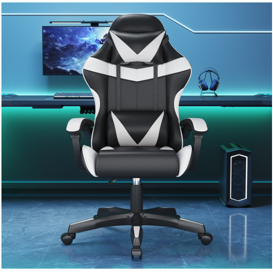 발받침 포함 각도 조절 가능 게이밍의자 회전 컴포트 컴퓨터 의자 승강 가능한 사무실 의자