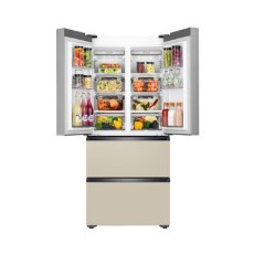 2등급 딤채 스탠드형 김치냉장고 551L 샤인스노우오트밀 4도어 개별냉각 도어포켓 투명김치용기포함