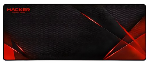 앱코 HACKER 레드 카본 게이밍 장패드
