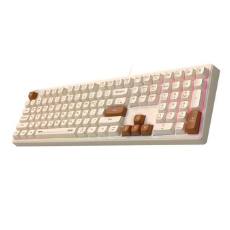 앱코 저소음 풀배열 멤브레인 108키 키보드