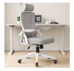 티야드 자세교정 공부 사무용 의자 허리받침 컴퓨터 메쉬 사무실의자