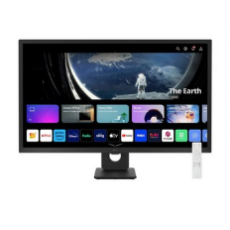 LG전자 32SR50FB 32인치 스마트TV 모니터 IPTV 신모델 IPS webOS 23 블랙 에어플레이 미러링 스크린쉐어 OTT 와이파이 연결