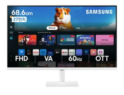 삼성전자 스마트 TV M5 27인치 OTT 유튜브 넷플릭스 소형TV