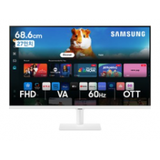 삼성전자 스마트 TV M5 27인치 OTT 유튜브 넷플릭스 소형TV