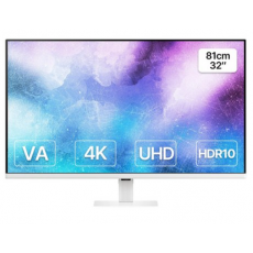 삼성전자 32인치 UHD 4K 고해상도 모니터 화이트