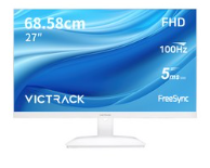 빅트랙 FHD 27인치 화이트 모니터
