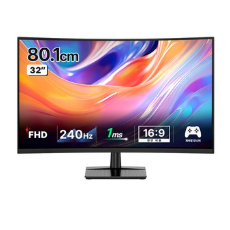 한성컴퓨터 FHD 240Hz 게이밍 커브드 모니터