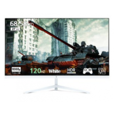 픽셀아트 FHD IPS 120Hz 모니터 화이트