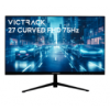 빅트랙 FHD 리얼 75Hz 커브드 게이밍 모니터 블랙