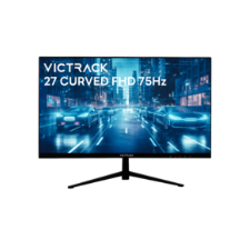 빅트랙 FHD 리얼 75Hz 커브드 게이밍 모니터 블랙