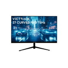 빅트랙 FHD 리얼 75Hz 커브드 게이밍 모니터 블랙