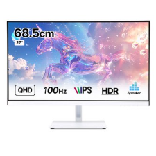 인터픽셀 QHD IPS 컴퓨터 모니터 화이트 100Hz