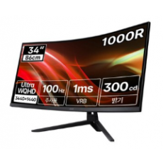 에이서 한성 UWQHD 100Hz 21:9 와이드 1000R 커브드 게이밍 모니터