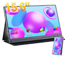 에비크 39.62cm FHD 15.6inch IPS 포터블 DEX 휴대용 모니터